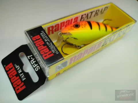 Rapala Shallow Fat Rap SFR-7 HT Hot Tiger - ritka