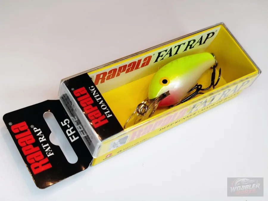 Rapala Fat Rap FR-5 SFC Silver Fluorescent Chartreuse